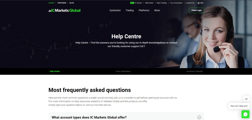 Customer Support IC Markets Customer Support IC Markets